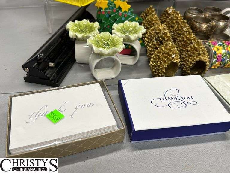 Office Supplies, Napkin Rings, Bed Risers, Masks