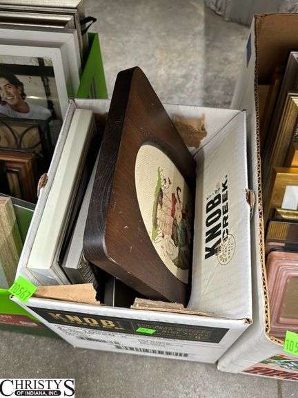 3 Boxes of Picture Frames