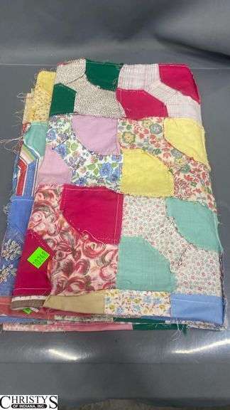 Quilt Starts or Toppers, Largest is