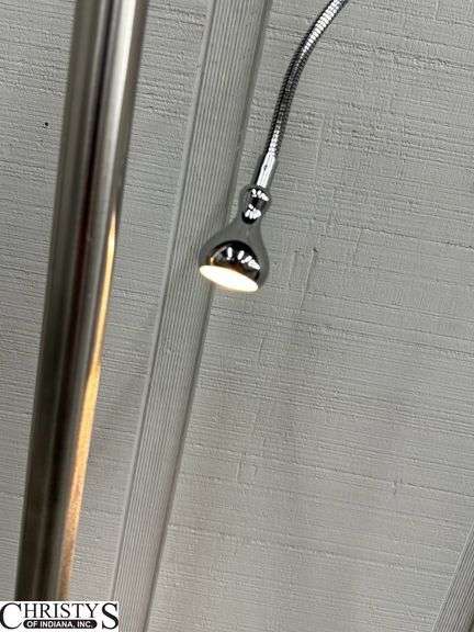 Pair of LED Floor Lamps Tallest 56"