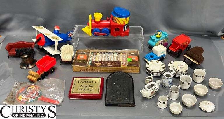 China Tea Sets, Toys, Art Supplies
