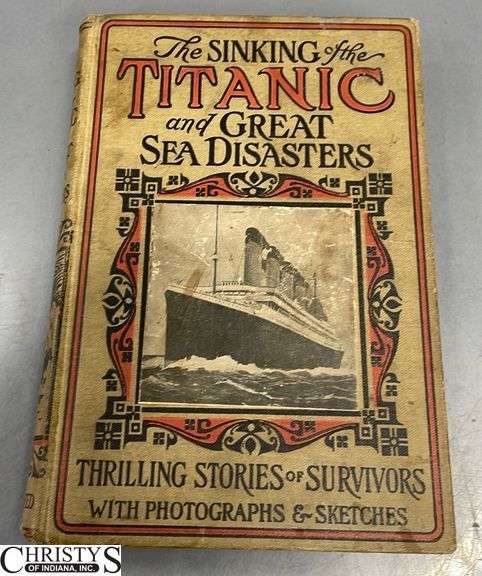 The Sinking of the Titanic and Great Sea Disasters, Copyright 1912