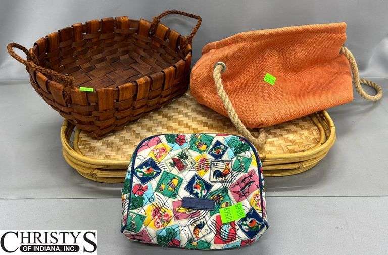 Bamboo Trays, Basket