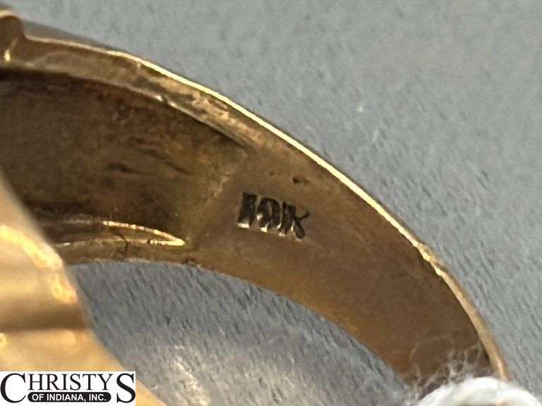 Mens Ring Marked 10k