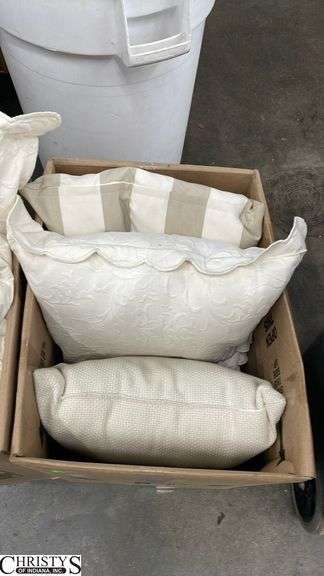 Decor Pillows, Duvet Insert, Needs Cleaned