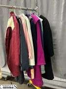Eight Suit Jackets, Dress Jackets, Coats, House Coat, Outdoor Jackets, Sizes 11, 12 and S