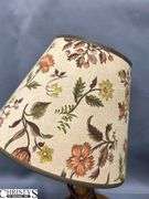 Three Table Lamps, One Lampshade, Tallest Lamp 16"