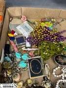 Costume Jewelry Bracelets, Pins, Beads,