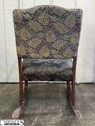 Upholstered Rocking Chair 24x31x32x15 Seat, a Lot of Wear