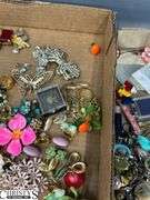 Costume Jewelry Bracelets, Pins, Beads,