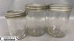 Vintner Stemless Wine Glasses, Canning Jars
