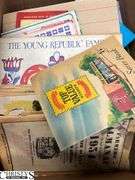 Postcards, Office Supplies, Maps, Almanacs, Top Value Stamps, Magazines