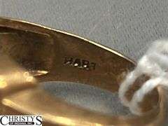 Mens Ring Marked 10k