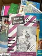 Postcards, Office Supplies, Maps, Almanacs, Top Value Stamps, Magazines