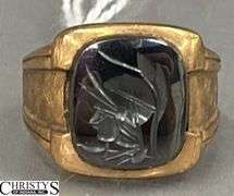 Mens Ring Marked 10k