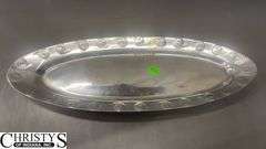 3 Serving Trays Metal Largest 17x13