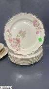 29pcs Homer Laughlin Dishes, "Virginia Rose", Some Wear and Chipping
