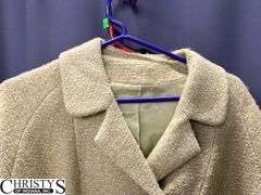 Five Wool and Wool-Like Pea Coats, Marked L. Strauss, Einiger, Hunters