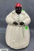 McCoy Cookie Jar 11" Tall, Some Wear to Paint, Chip on Front Bottom
