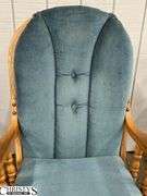 Wood Glider, a Lot of Wear, Needs Cleaning 24x25x42x19