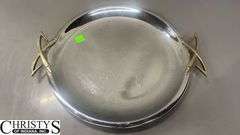 3 Serving Trays Metal Largest 17x13