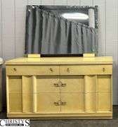 Dresser with Mirror, Lots of Wear 56x19x32