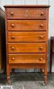 Rolling Chest of Drawers, Surface Wear, 23x16x45