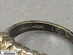 4 Rings and Bracelet Marked Sterling