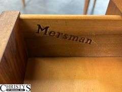 Two Mersman End Tables, Lot of Scratches, 18x28x21