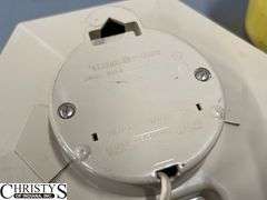 Electric GE Wall Clock, Hull and Other Planters, Largest 7.5x5