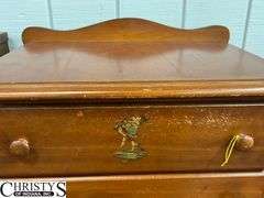 Rolling Chest of Drawers, Surface Wear, 23x16x45