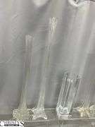 Glass Vases, Planters Tallest 24"