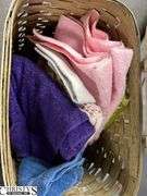 Hamper 19x24 filled with Towels