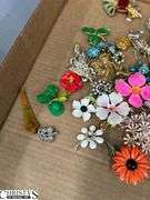 Costume Jewelry Bracelets, Pins, Beads,