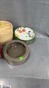 Place Mats, Coffee Mugs in Holder 12" Tall, Bowls,