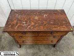 Dresser with Mirror, a Lot of Wear, 42x21x35