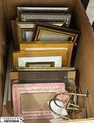 3 Boxes of Picture Frames