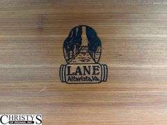 Lane Cedar Chest, Waterfall Front, Some Wear, 46x18x23