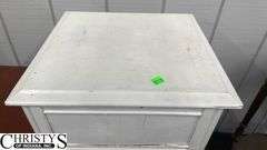 Two Wood Accent Tables, Some Wear, Need Cleaning, Largest 15x14x30