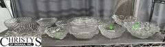 Clear Pressed Glass Bowls, Serving Dishes, Mixing Bowls Largest 10"