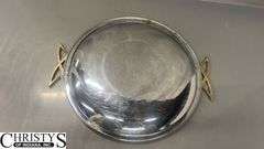 3 Serving Trays Metal Largest 17x13