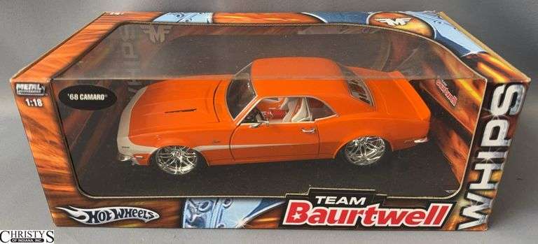Team Baurtwell Hot Wheels Funkmaster Flex '68 Camaro 1:18 Diecast image