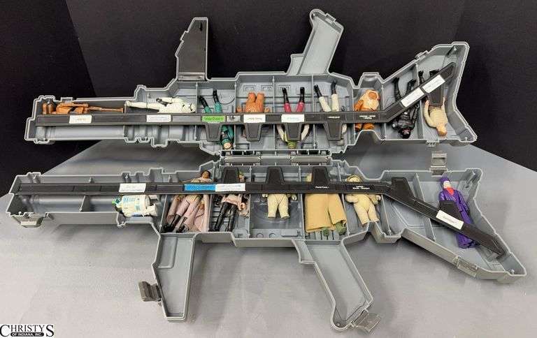 Star Wars Return of The Jedi Laser Rifle Action Figure Storage Case with 16 Figures image