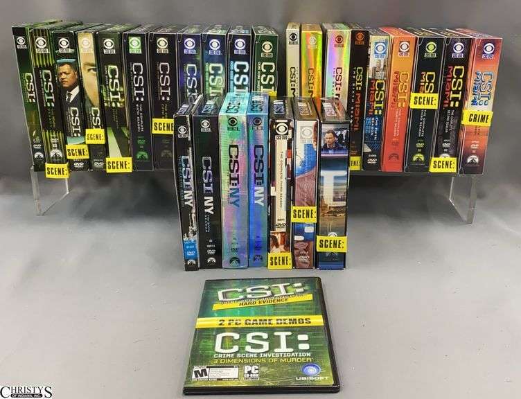 DVD Season Sets of CSI, Miami and NY image