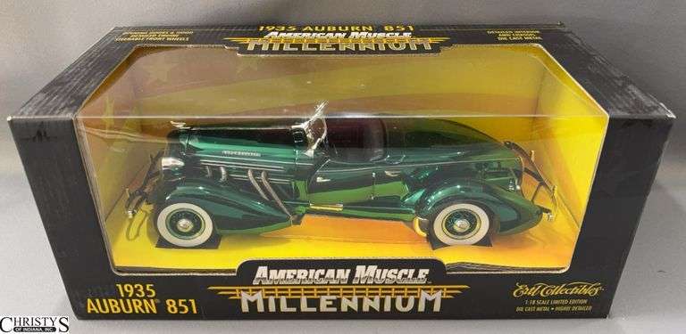 1935 Auburn 851 American Muscle Millennium Ertl Collectibles 1:18 Scale image