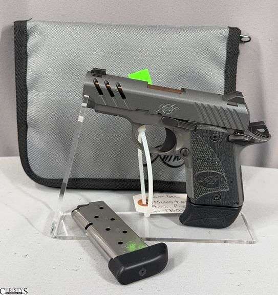 Kimber Micro 9 ESV Pistol cal. 9mm SN: TB0045323 in Grey/Black Kimber Case with Extra Magazine image