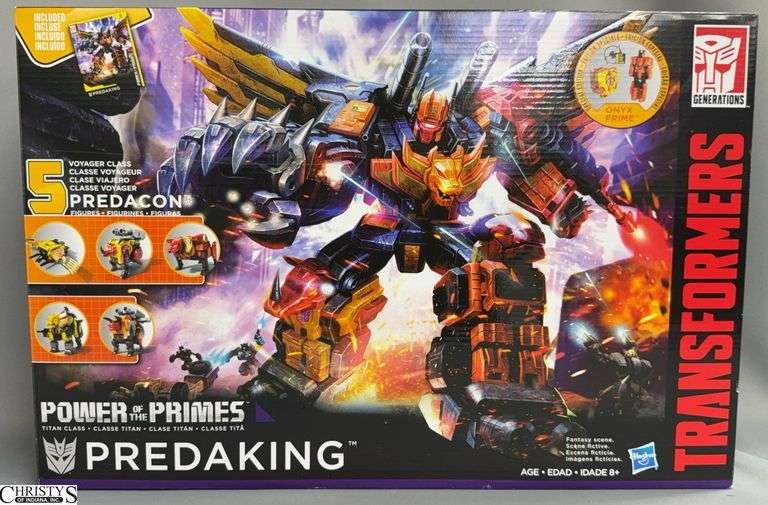 2017 Hasbro Predaking Transformers Power of The Primes image