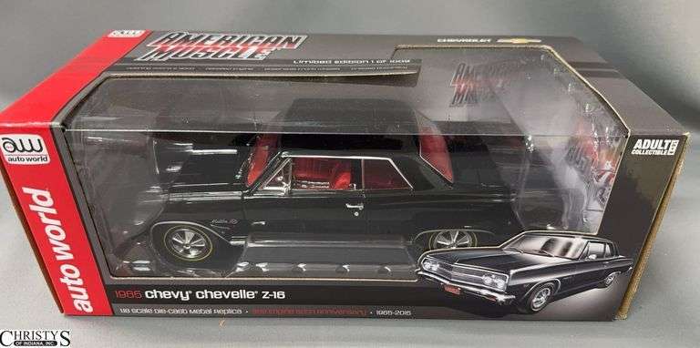 Auto World 1965 Chevy Chevelle Z-16 Diecast Replica - Limited Edition 1 of 1002 image