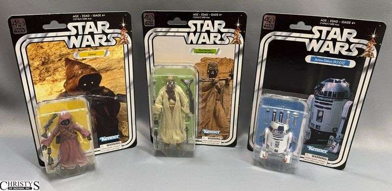 Star Wars 40th Anniversary Legacy Figures: Jawa, Sand People & Artoo-Detoo (R2-D2) image