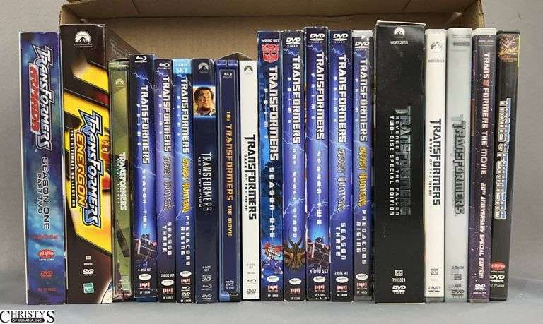 Transformers DVD and Blu-Ray Movie Collection image